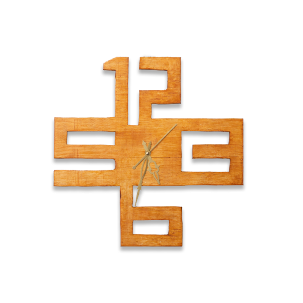 Pallet Wood Analog Wall Clock