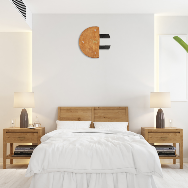 Pallet Wood Deziner Wall Clock - Image 6