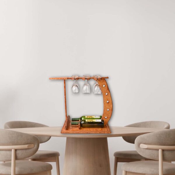 Pallet Wood Anchor Mini Bar Set - Image 3