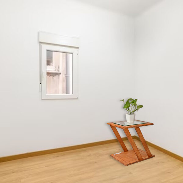 Pallet wood Z Shape Teepoy - Image 3