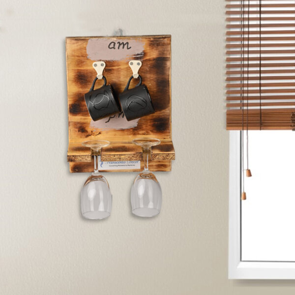 Pallet Wood AM PM Wall Hanging