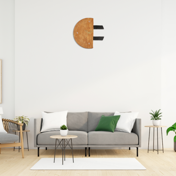 Pallet Wood Deziner Wall Clock - Image 5