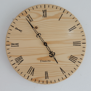 Pallet Wood Round Shape Wall Clock