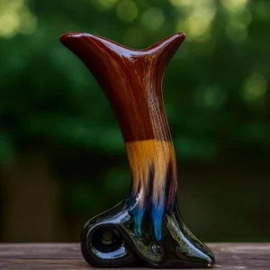 Transcento-Ceramic-MermaidDecorative-Flower-Vase-Brown-Black.webp