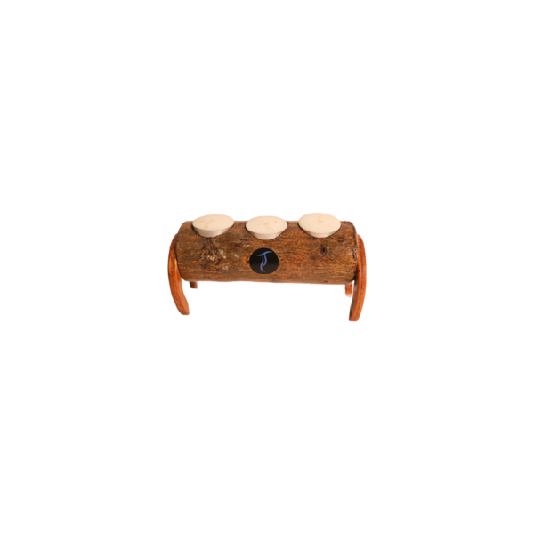 Woodenlog 3 in 1 candle stand - Image 7