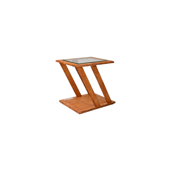 Pallet wood Z Shape Teepoy - Image 5