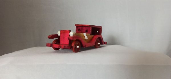 Wooden Showpiece Vintage Car - Image 4
