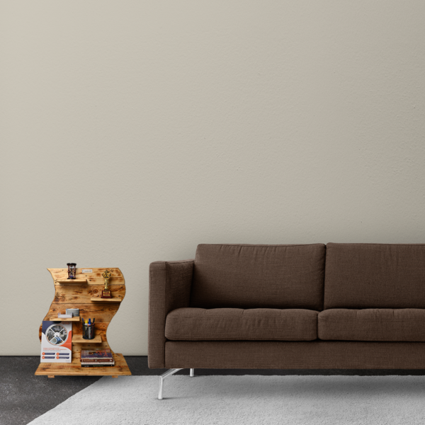 Transcento Décor Pallet Wood Curved Display Table - Image 7