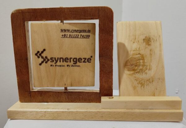 Rotating Plate Corporate Gifting Mobile Stand - Image 2