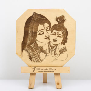 Engraved Portrait With Folding Stand