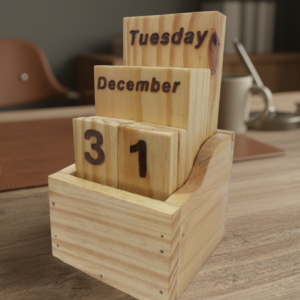 All Time Calendar with Vertical Strips