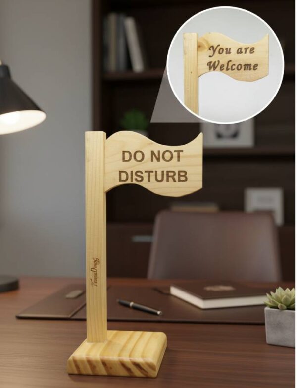 Table top sign for DND - Image 3