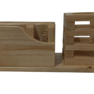 Pine Wood Pen and Card Holder