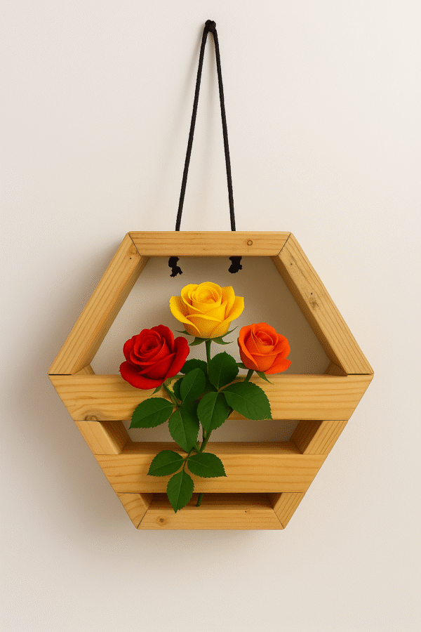 Wall / roof mounted flower pot holder