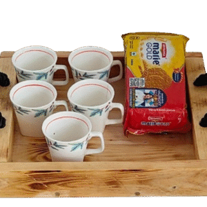 Wooden heavy duty tray