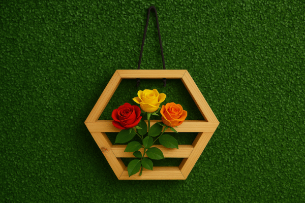 Wall / roof mounted flower pot holder - Image 3