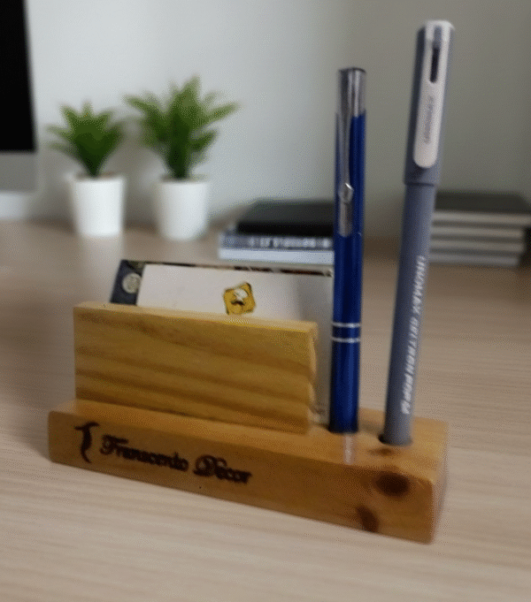 Standalone pen and card holder - Image 2