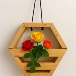 Wall / roof mounted flower pot holder