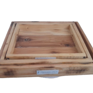 Wooden Set of Serving Trays